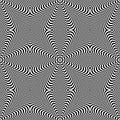 Seamless op art geometric pattern. Lines texture