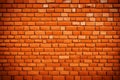 Seamless Orange brick wall background texture Royalty Free Stock Photo