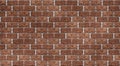 Seamless orange brick wall tile able pattern texture. Uneven shape. For interior, exterior render material mapping