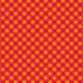 Seamless orange yellow squares background pattern print Royalty Free Stock Photo