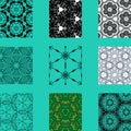 Seamless Orient Background pack of 9