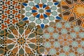 Seamless oriental ornamental pattern. Laced decorative ba Royalty Free Stock Photo