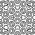 seamless ornamental mandala texture pattern. Royalty Free Stock Photo