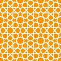 Seamless ornamental pattern in arabic style background Royalty Free Stock Photo