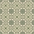 Seamless ornamental pattern, imitation of Portuguese ceramic tiles.