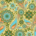 Seamless ornate texture