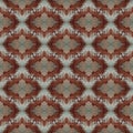 Seamless painted rusty metal pattern.