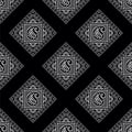 Seamless paisley damask pattern design