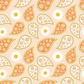 Seamless paisley pattern