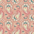 Seamless paisley pattern