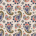 Seamless paisley pattern