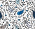 Seamless paisley pattern