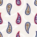 Seamless paisley pattern