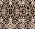 seamless paisley pattern on white background. Seamless vintage ornamental watercolor paint pattern for fabric and ceramic tile.