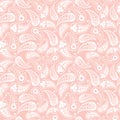 Seamless paisley texture Royalty Free Stock Photo
