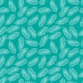 seamless palm leaf pattern in vector. for a summer greeting card Royalty Free Stock Photo