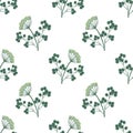 Seamless parsley pattern