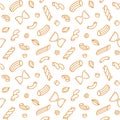 Seamless pasta pattern