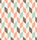 Seamless pastel herringbone pattern