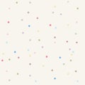 Seamless Pastel Polkadot Pattern