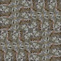 seamless patchwork pattern dark bark background photo manipulation Royalty Free Stock Photo