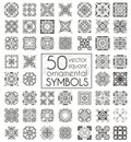 Seamless patchwork pattern, tiles, ornaments Royalty Free Stock Photo