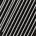 Seamless patern with oblique blak and white stripes2 8081, modern stylish image. Royalty Free Stock Photo