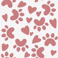 Seamless pats pattern with marks for wallpaper and fabrics and packaging and gifts