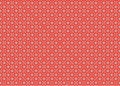 Decorative Seamless Floral Red Pattern in a dark Background. Royalty Free Stock Photo