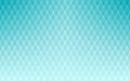 Vector Abstract Light Teal Gradient Background with Seamless Rhombuses and Triangles Pattern Royalty Free Stock Photo