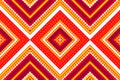eamless design pattern, traditional geometric zigzag pattern.white yellow red vector