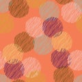 Seamless pattern abstract background with circles Royalty Free Stock Photo