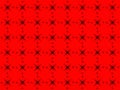 Seamless pattern. Abstract black stars on a red background
