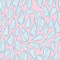 Seamless pattern with abstract drops.