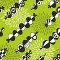 Seamless pattern with abstract elements. Royalty Free Stock Photo