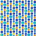 Seamless pattern, abstract geometric background with motley dots and rings of different sizes