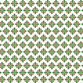 Seamless pattern with abstract image of mistletoe twigs.