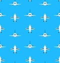 Seamless Pattern with Airplanes