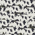 Seamless pattern all cows