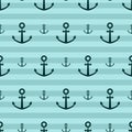 Seamless pattern with anchors