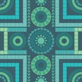 Seamless pattern with ancient greek ornament. Traditional ethnic background.