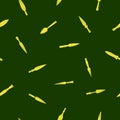 Seamless pattern with ancient spearheads Royalty Free Stock Photo
