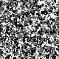 Seamless pattern arctic pixel noise on a light gray snow background