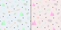 Seamless pattern with arrows. Boy and girl patterns. Royalty Free Stock Photo