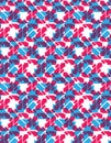 Seamless pattern with arrows, colorful multilayered infinite