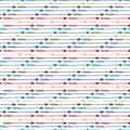 Seamless pattern with arrows. Modern print. Colorful arrows background Royalty Free Stock Photo