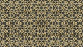 Seamless pattern in authentic arabian style