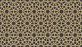 Seamless pattern in authentic arabian style