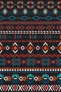 Seamless pattern in aztec style