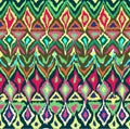 Seamless pattern in aztec style